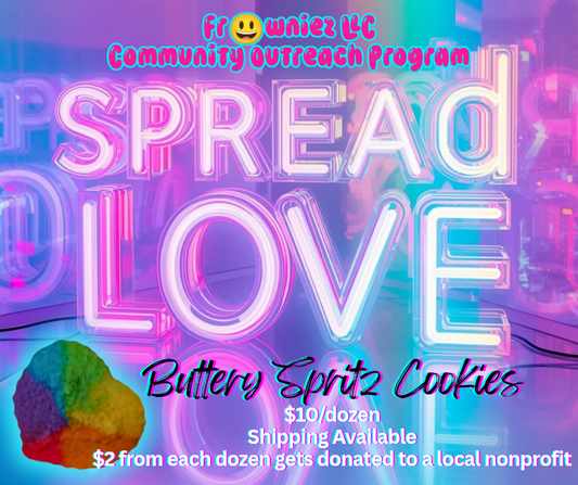 Spritz Love Cookiez 1 dozen
